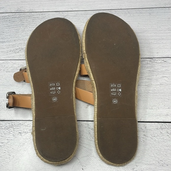 Manebi Leather Sandals in Tan 42 S90 - Picture 5 of 7